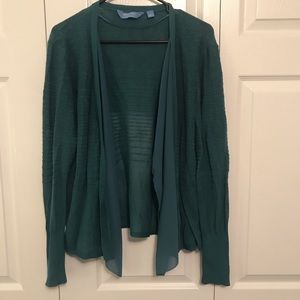 Teal Vera Wang Detailed Cardigan/Sweater